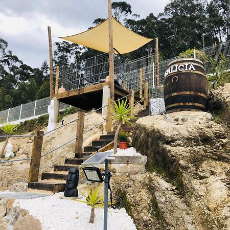 Veiga Da Fraga Apartment Poio Bagian luar foto