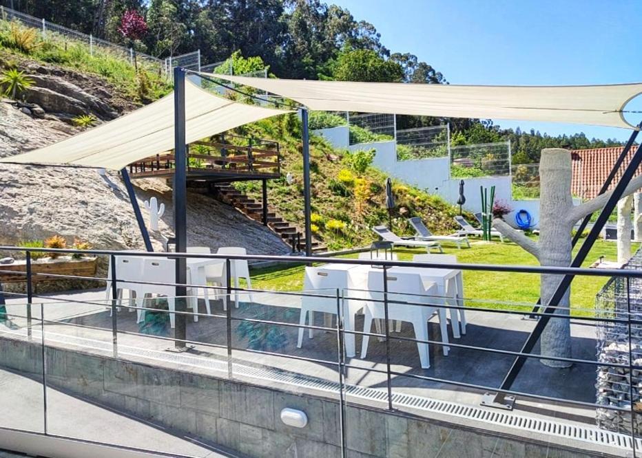Veiga Da Fraga Apartment Poio Bagian luar foto